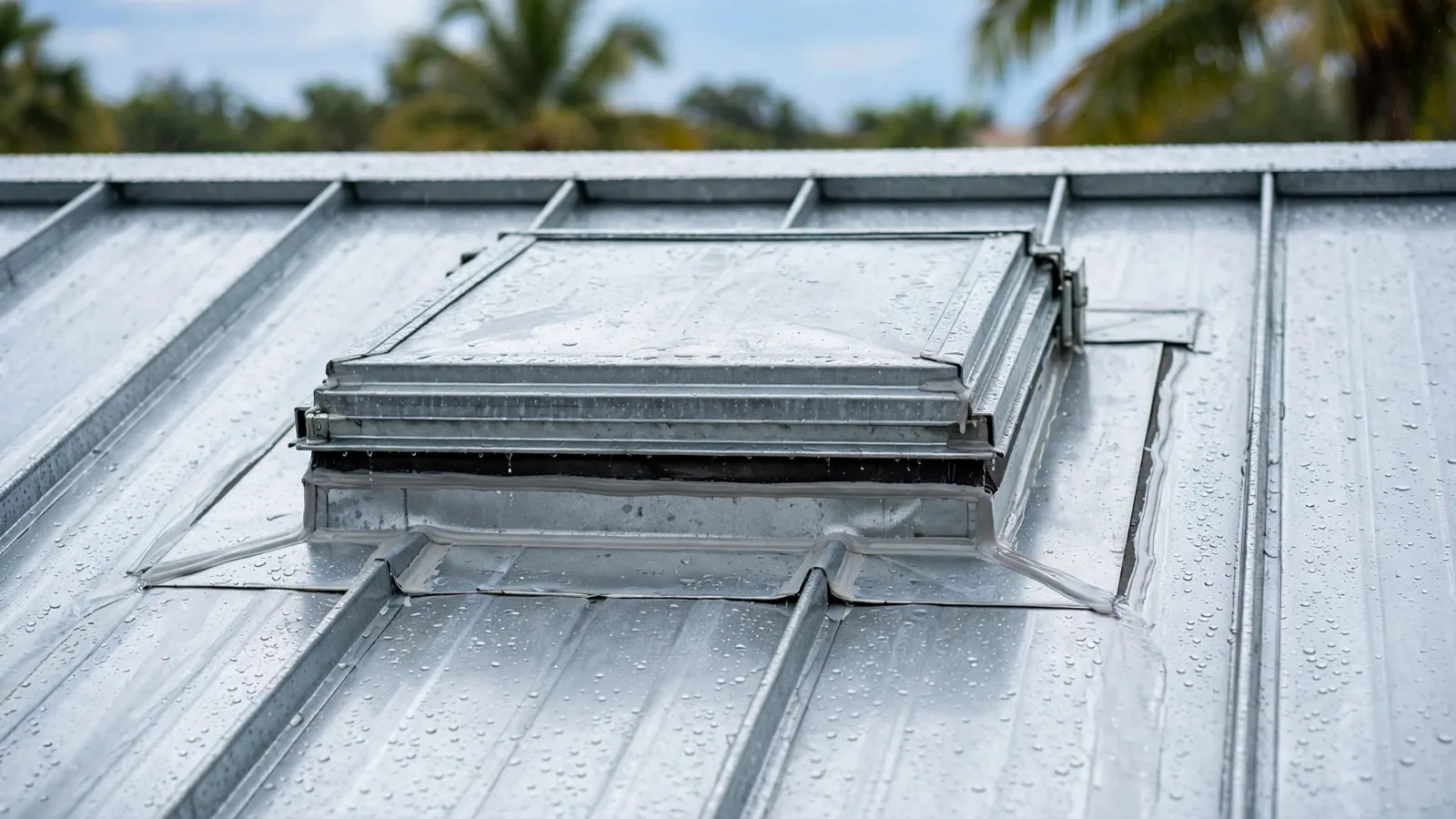 Commercial Roof Flashing Failure Repair in Torrance