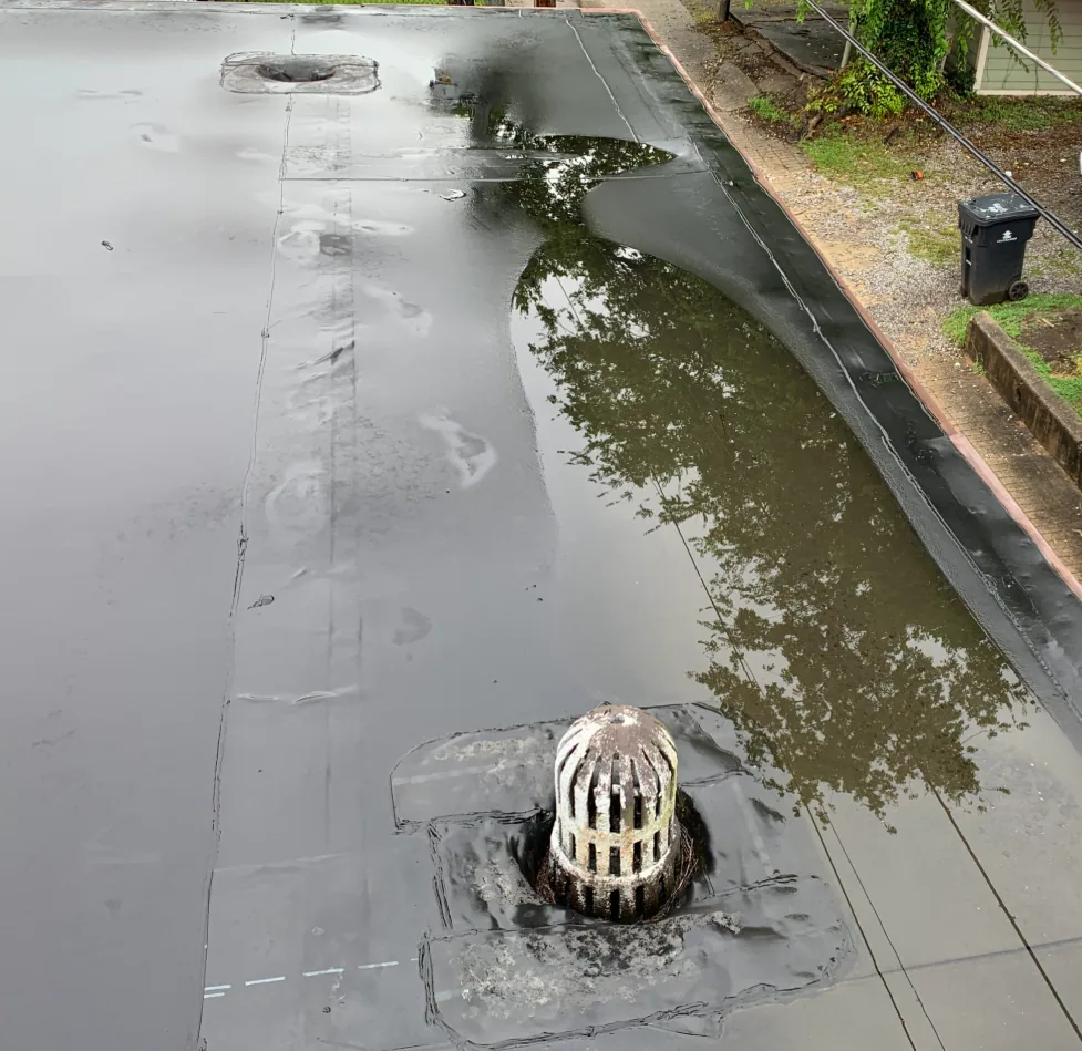 Commercial Ponding Water Roof Repair in Torrance