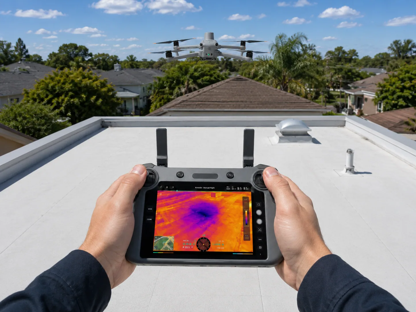 Infrared Moisture Survey in Torrance, CA