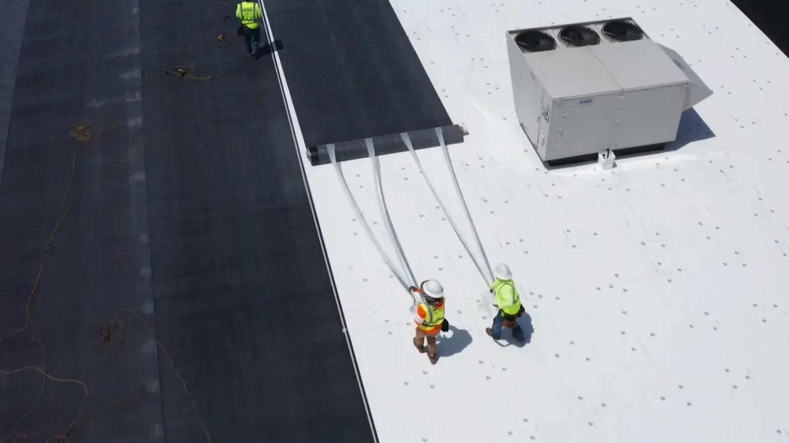 Occupied Building Reroofing in Torrance, CA